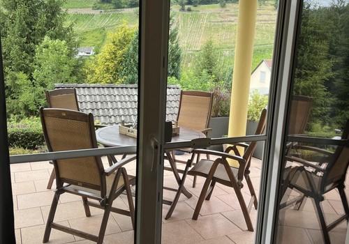 Blick zur Terrasse