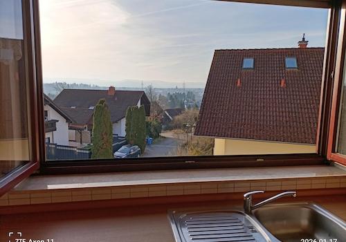 Blick aus Küchenfenster Süd