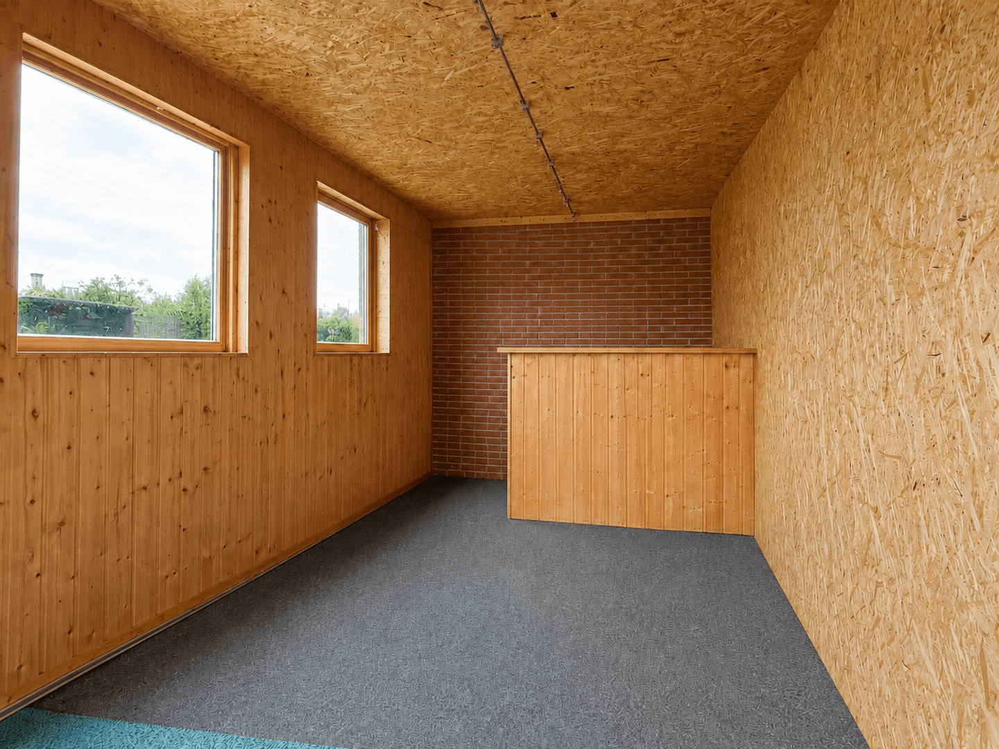 Ausgebautes Gartenhaus