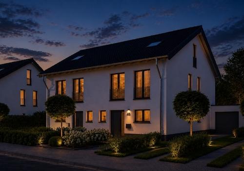 Straßenansicht Abend