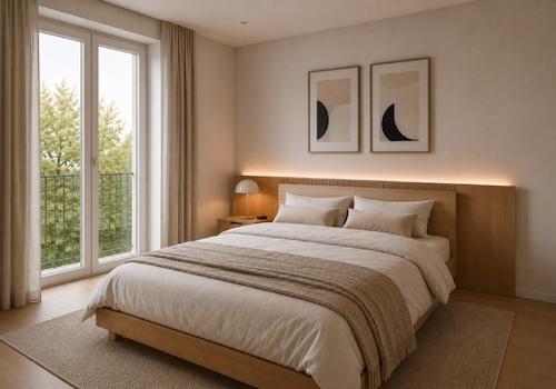 Schlafzimmer (KI-generiert)