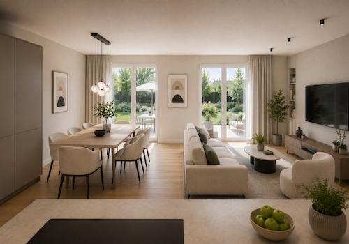 Wohnzimmer (KI-generiert)