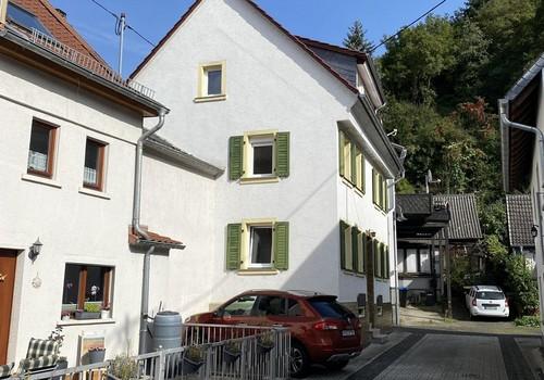 Seitenansicht Haus