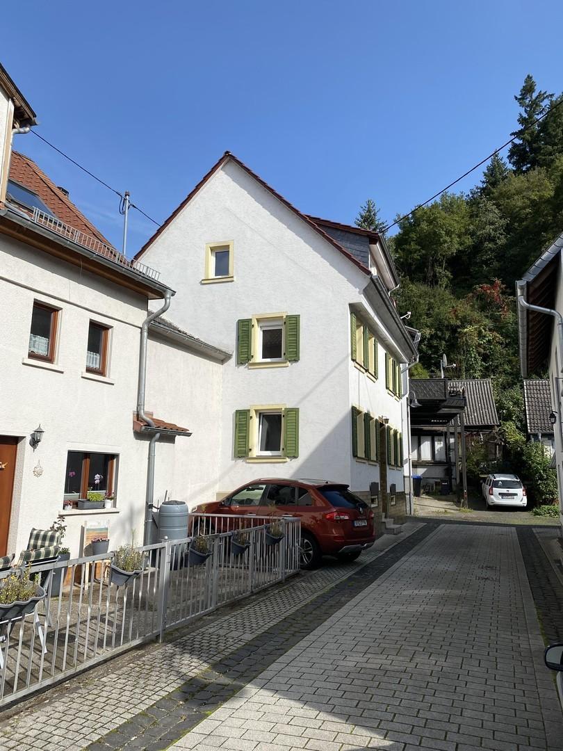 Seitenansicht Haus