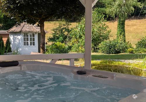 Jacuzzi mit Weitblick