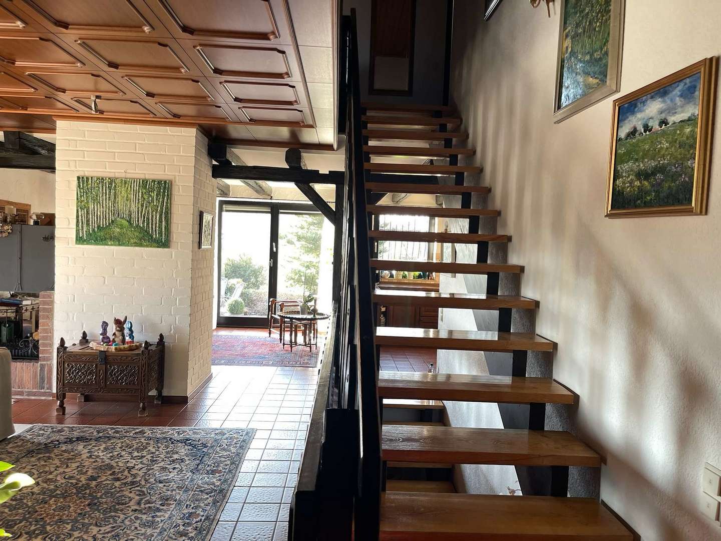 Wohnbereich mit Treppe