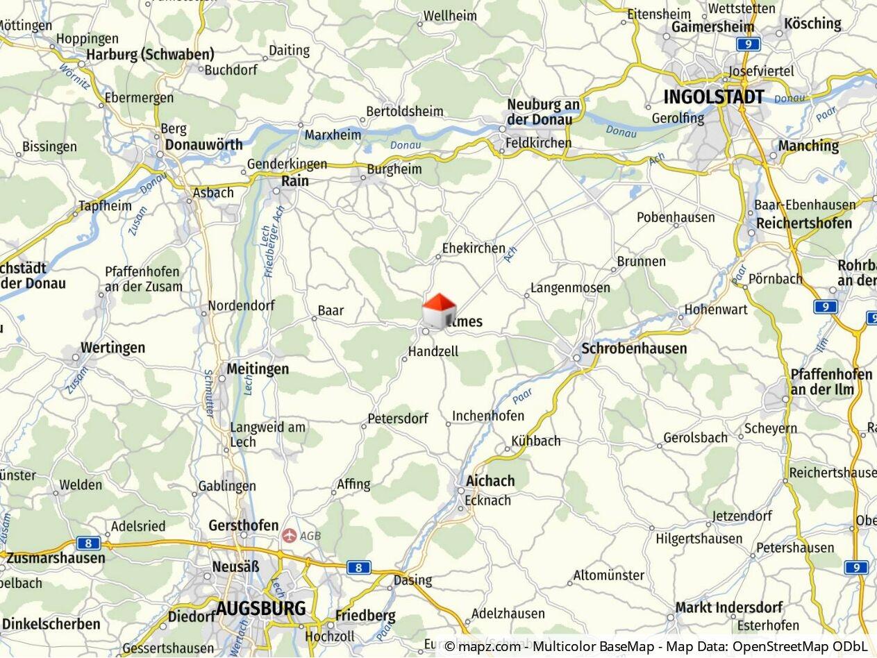 Großräumige Lage