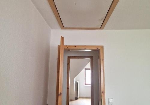 oben inkl Zugang Dachboden