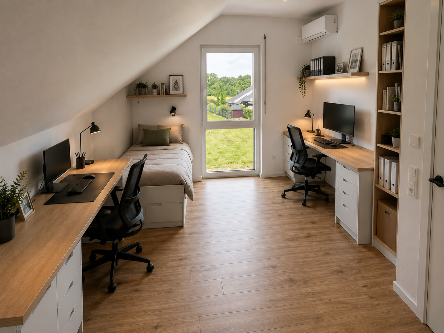 Büro/Kind 3: virtuell möbliert