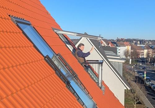 Fensterbalkon von außen