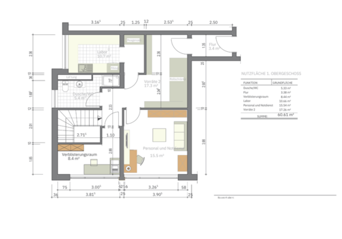 Grundriss 1. OG