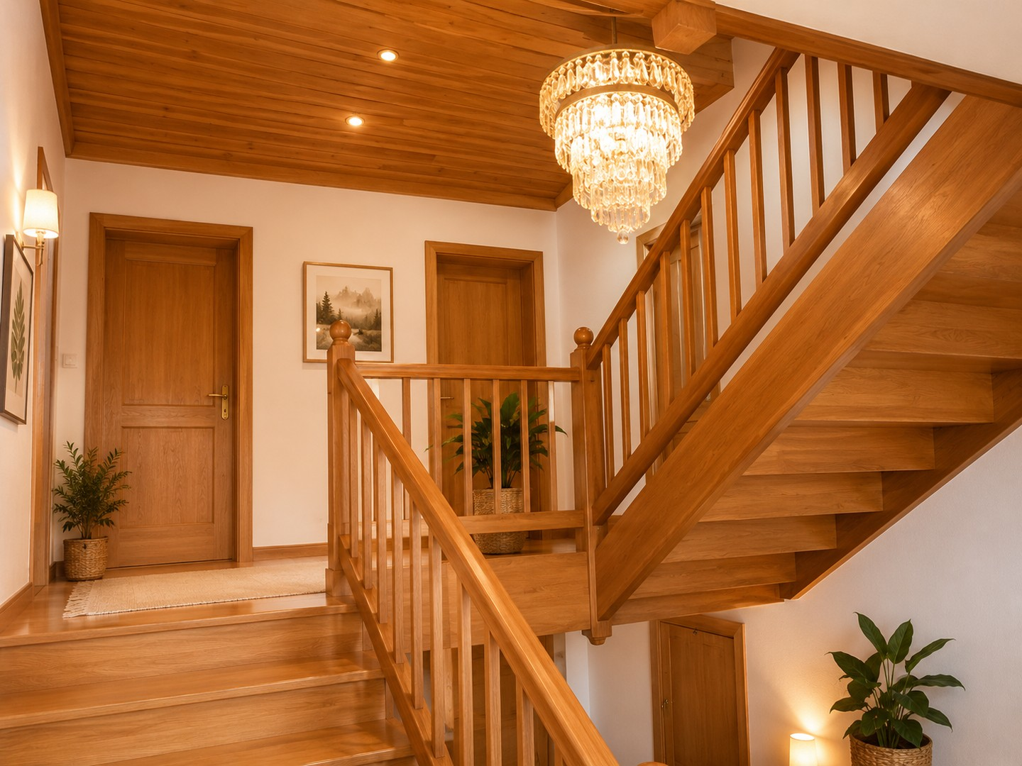 Blick Treppe