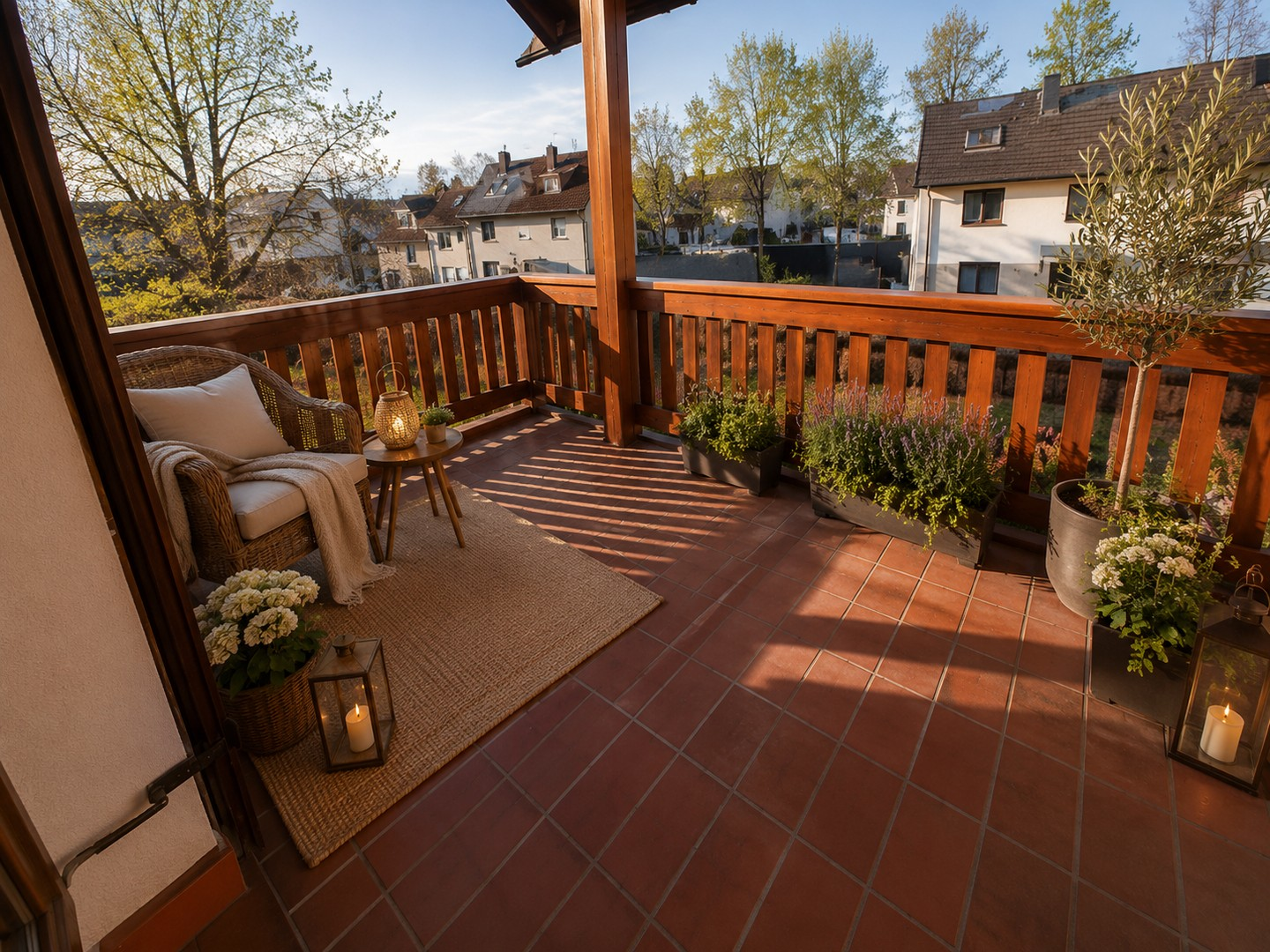 Balkon Wohnzimmer