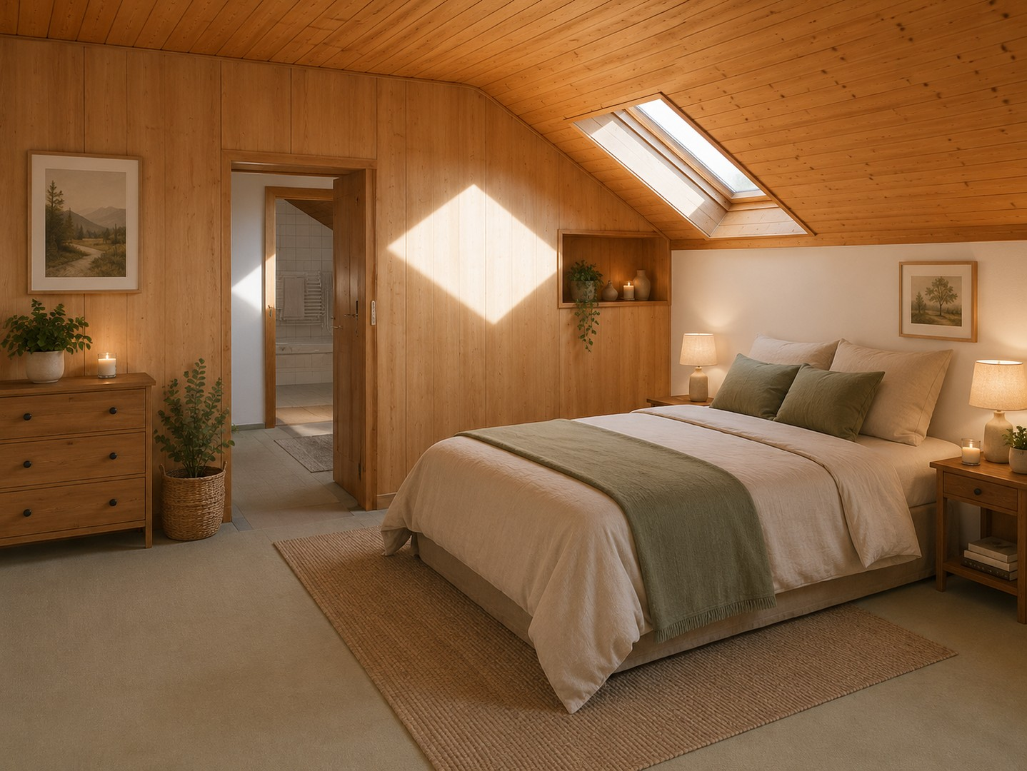 Schlafzimmer Bild 1