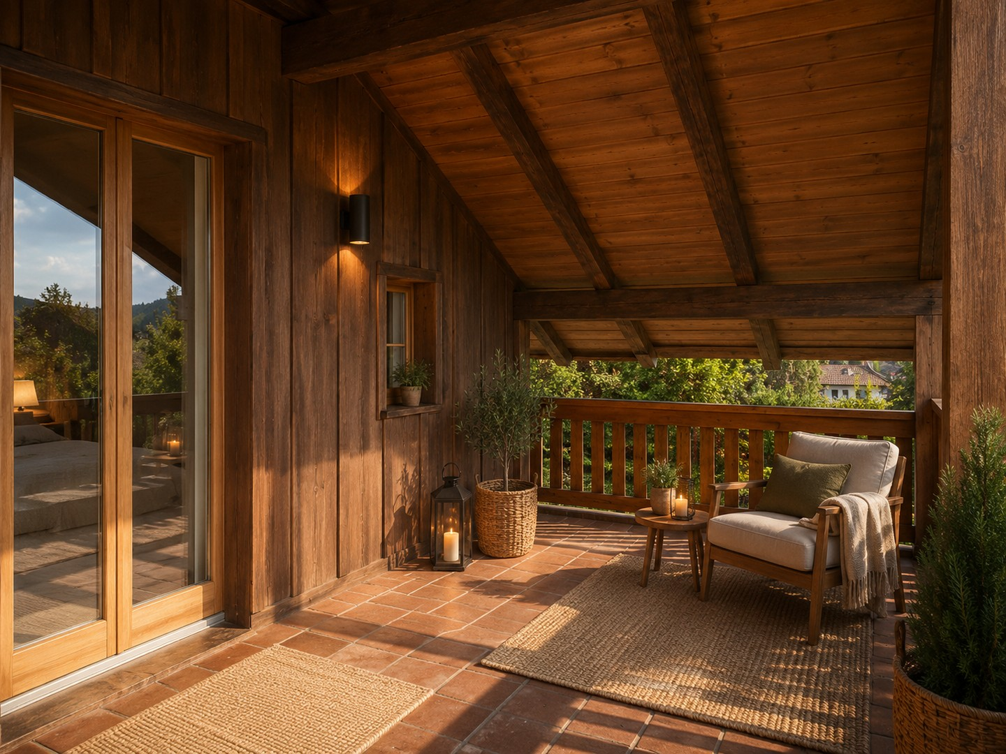 Balkon Schlafzimmer