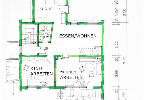 Grundriss 1. Wohnebene, ....