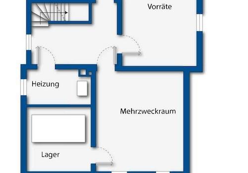 Grundriss Keller