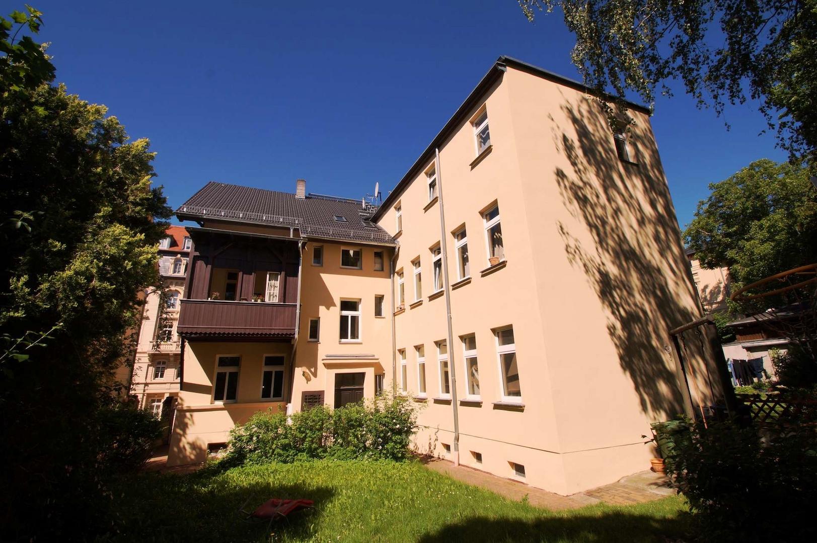 rückseitige Hausansicht