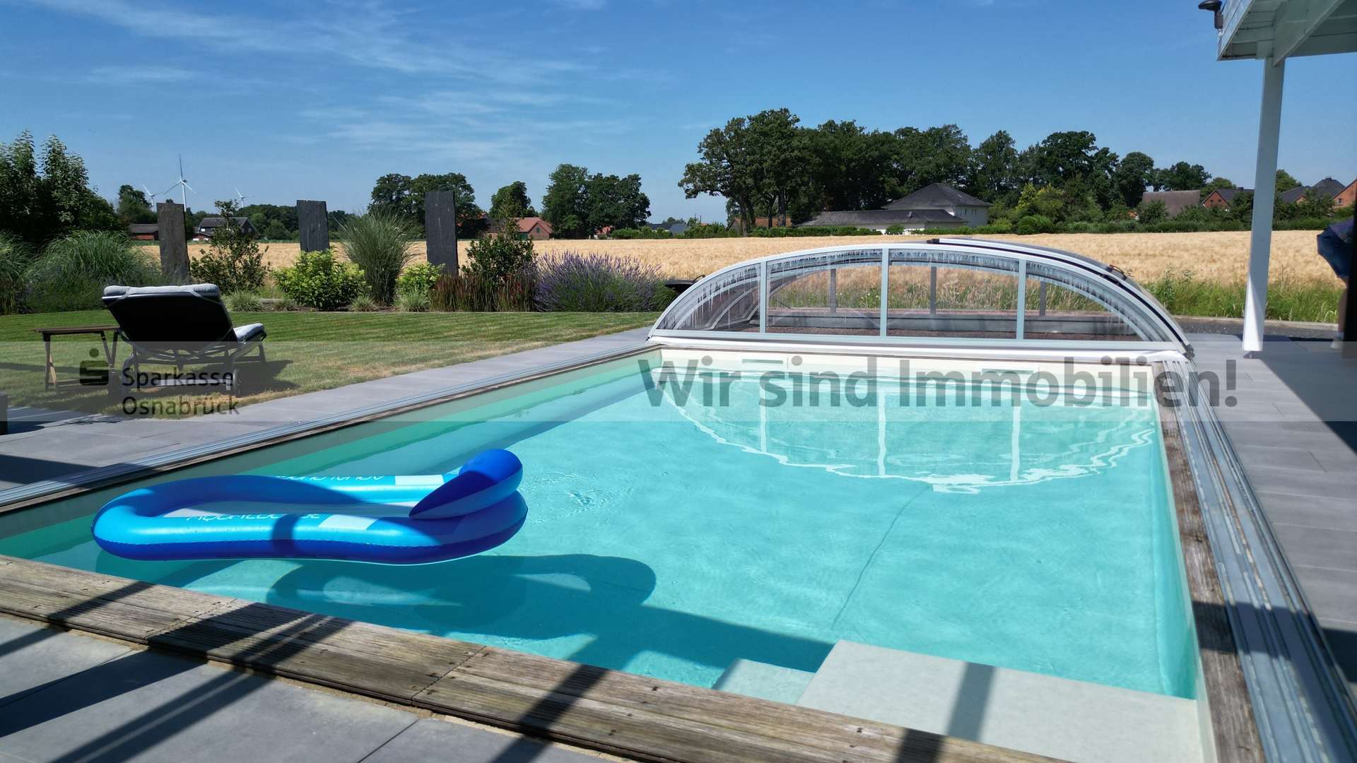 Pool mit Gegenstromanlage !