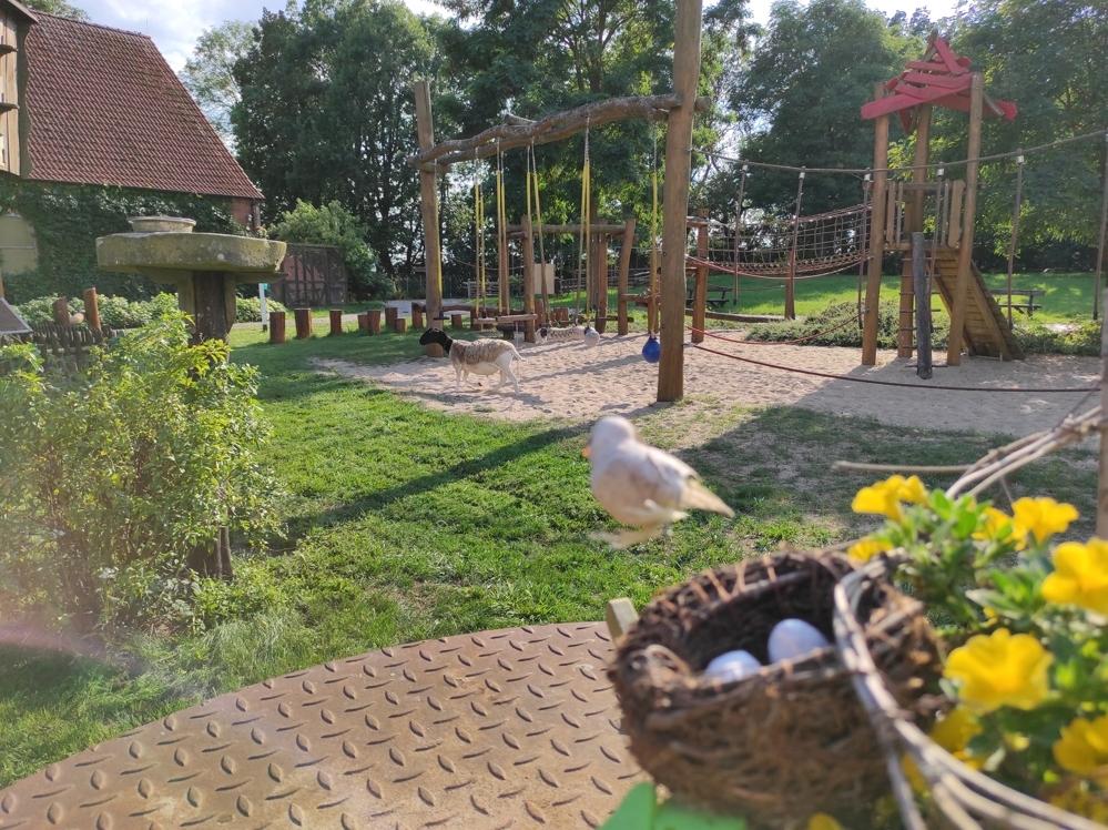 Hof Spielplatz