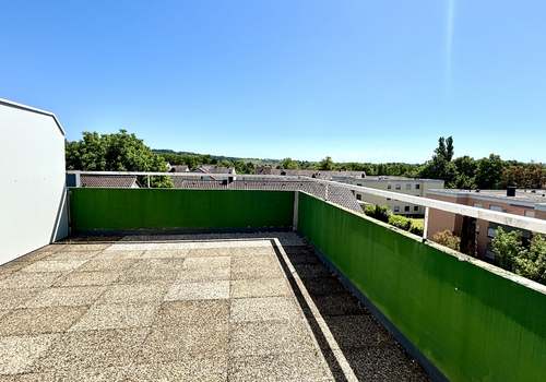 Dachterrasse nach Süden und Westen ausgerichtet