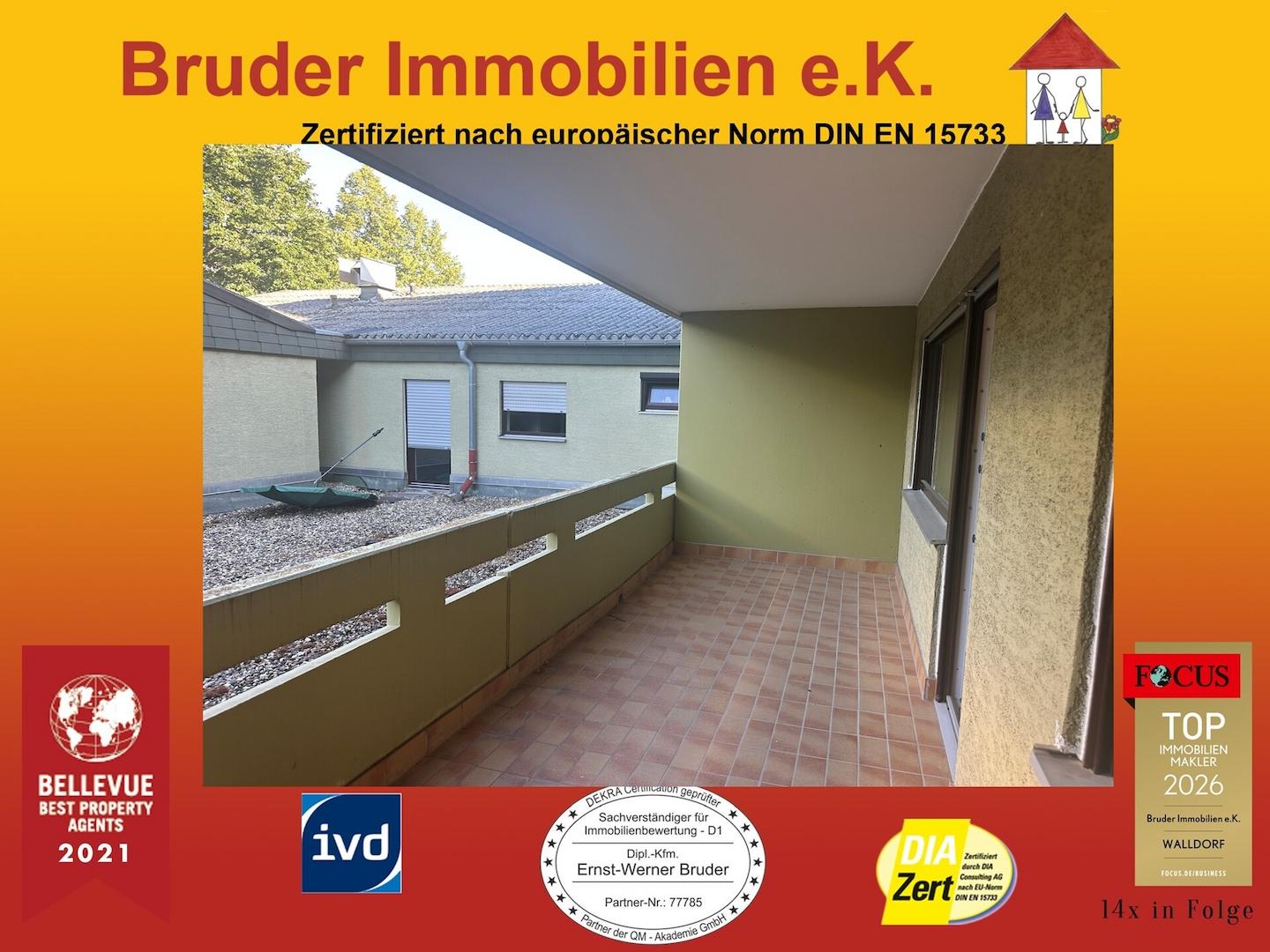 Balkon 12m²
