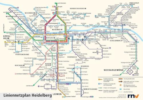ÖPNV StraBahn-Bus HD Rohrbach Süd
