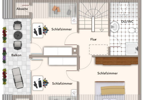 Grundriss DG