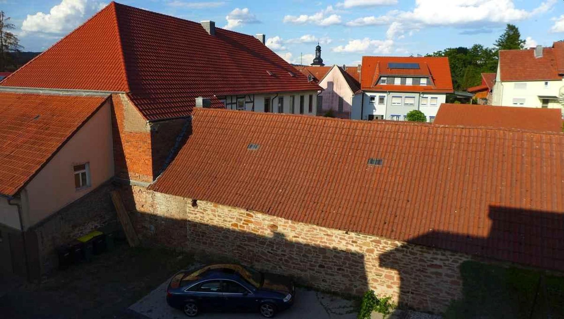 Einfriedung Hoffläche