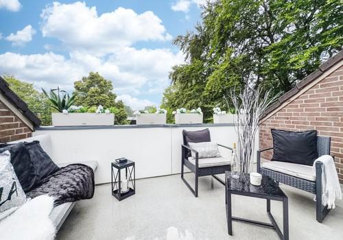 traumhafter Balkon