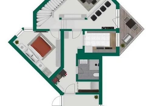 Grundriss 1. Obergeschoss