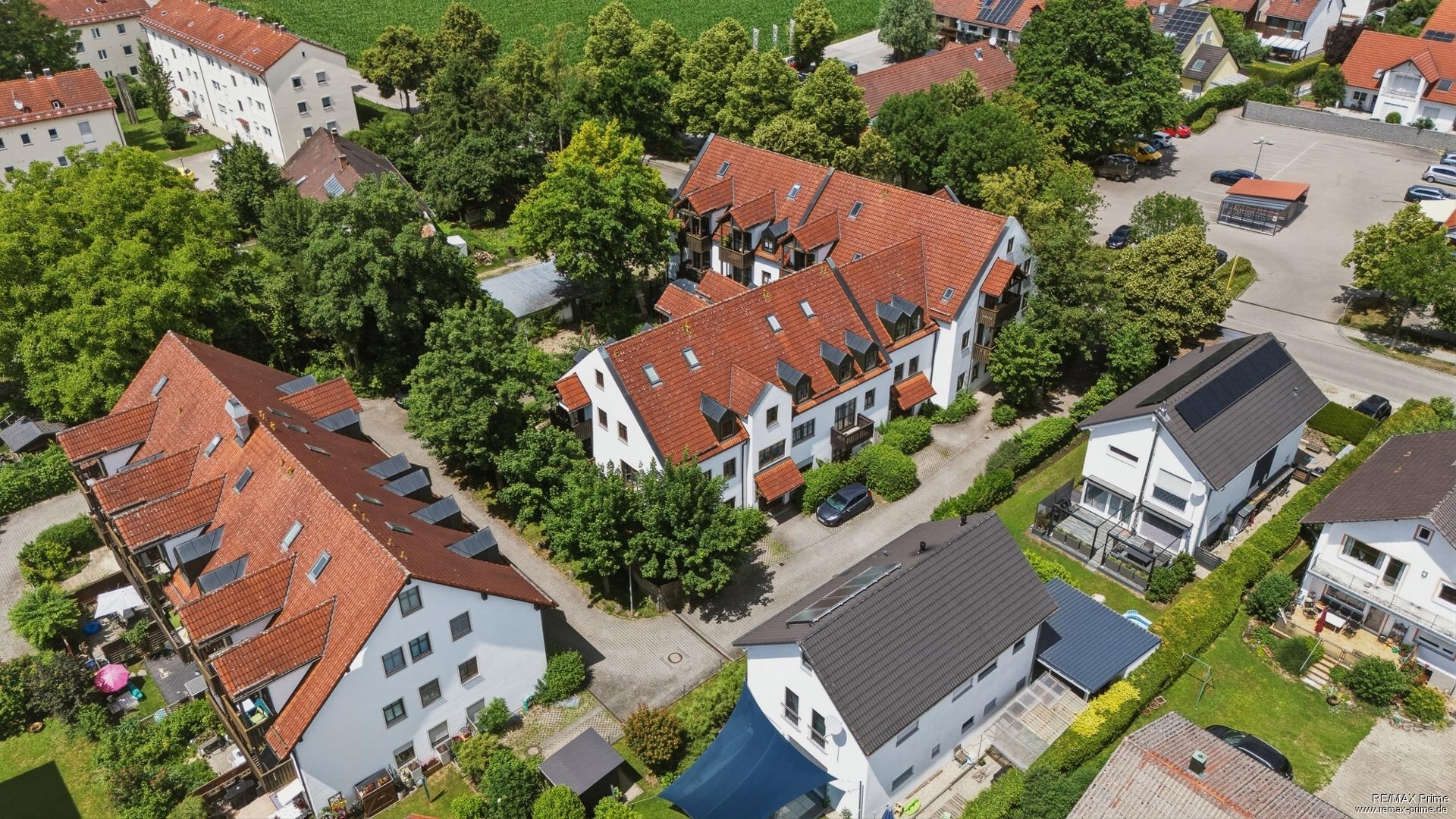 Ruhige Lage abseits der Straße.  (Bild KI gestützt bearbeitet)