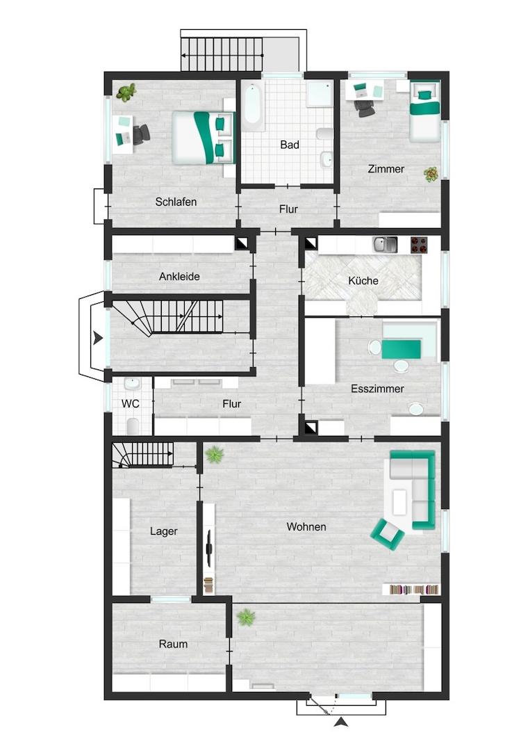 Grundriss EG 