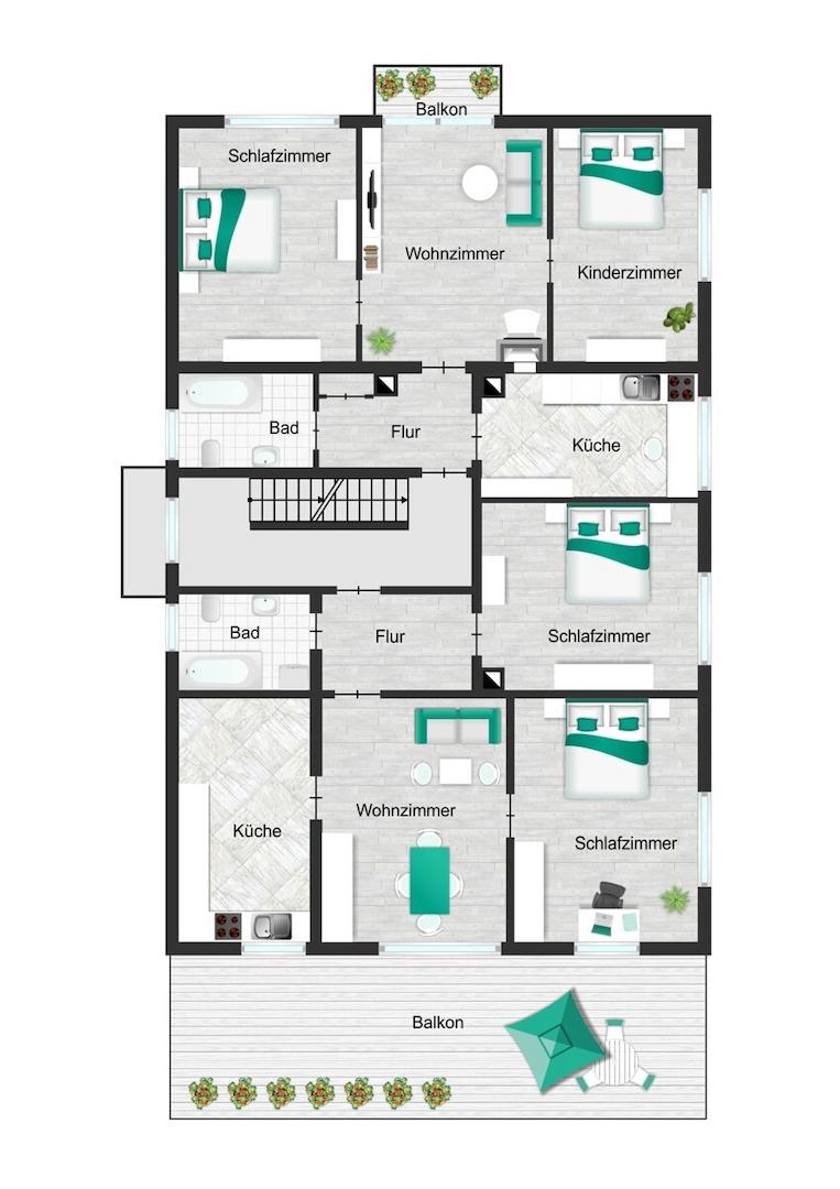 Grundriss OG