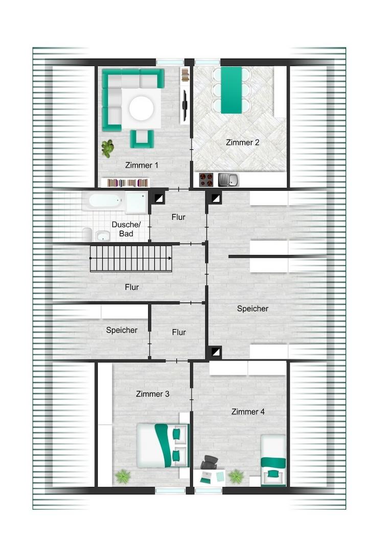 Grundriss DG 