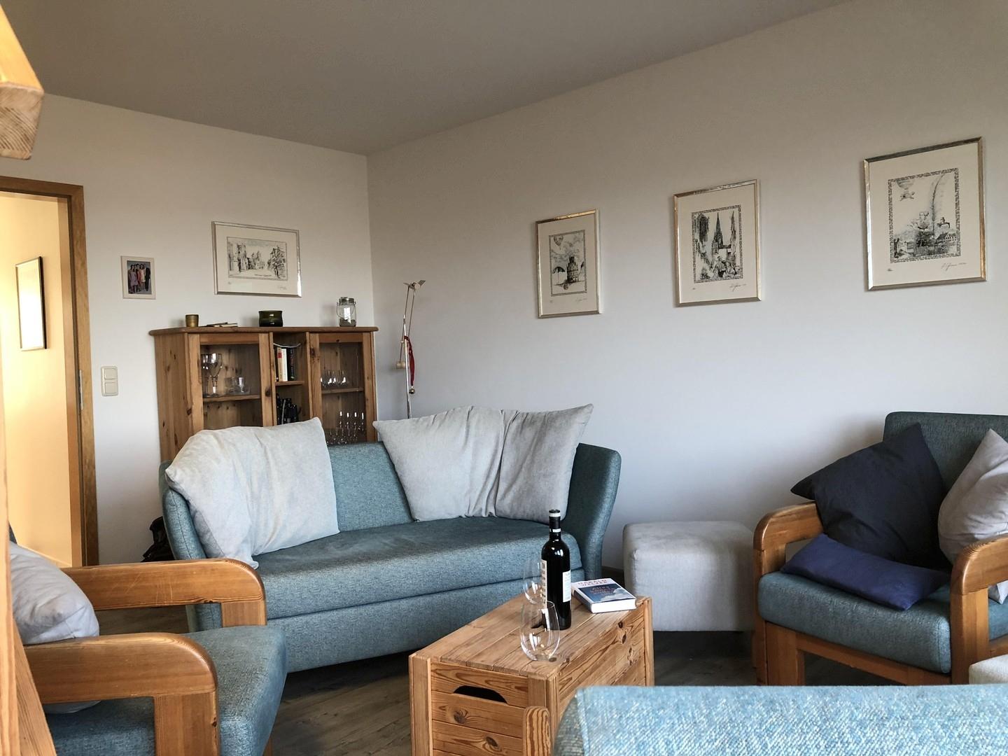 Sofa im Wohnraum
