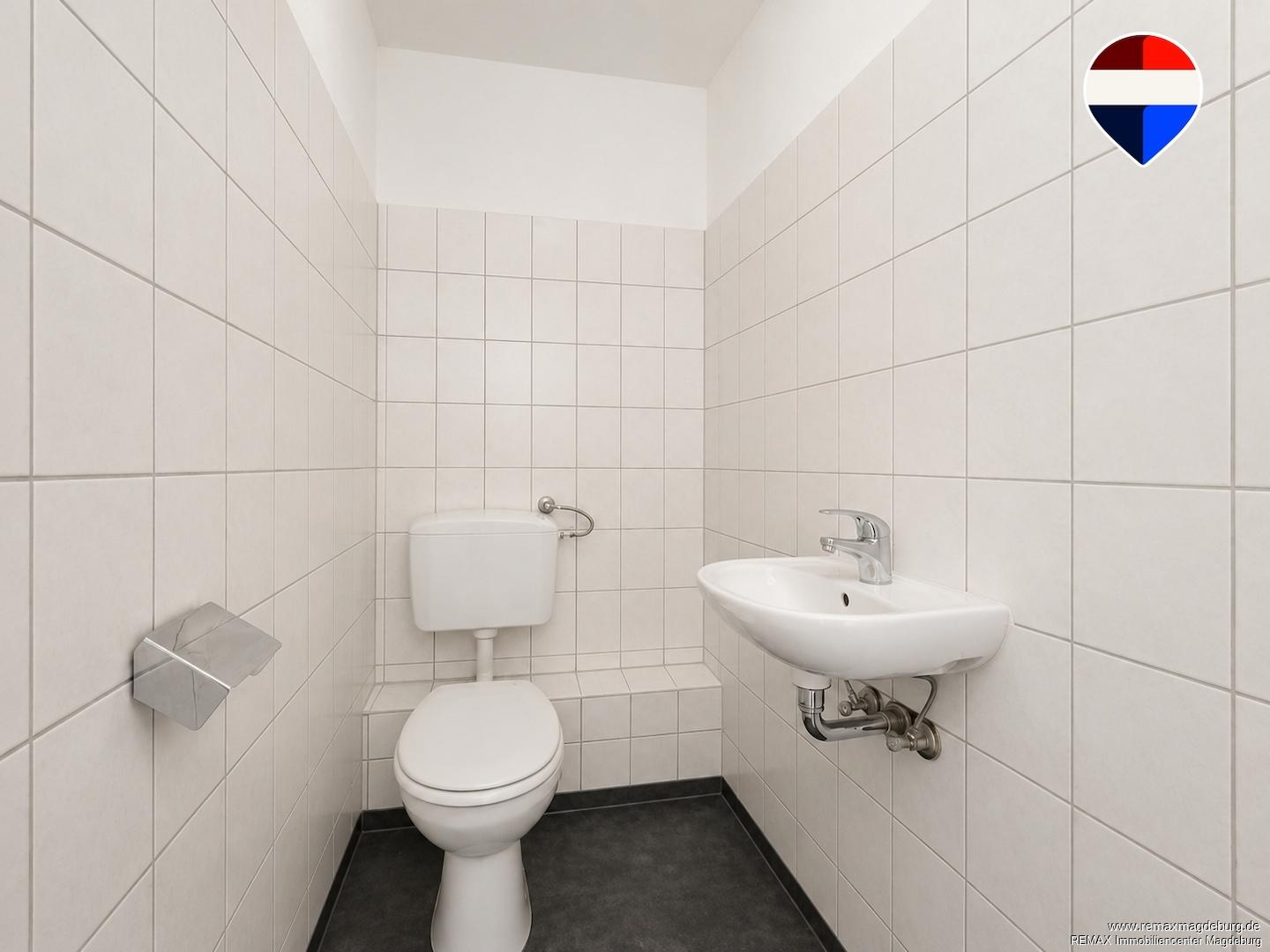 Gäste-WC - Digital optimierte Darstellung