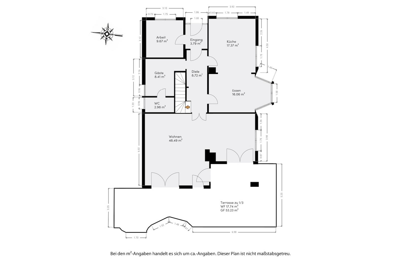 Grundriss Erdgeschoss
