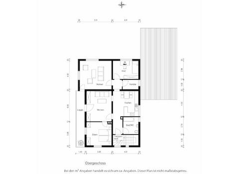 Grundriss Obergeschoss