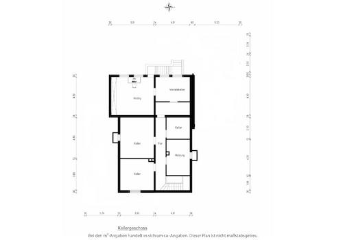 Grundriss Kellergeschoss
