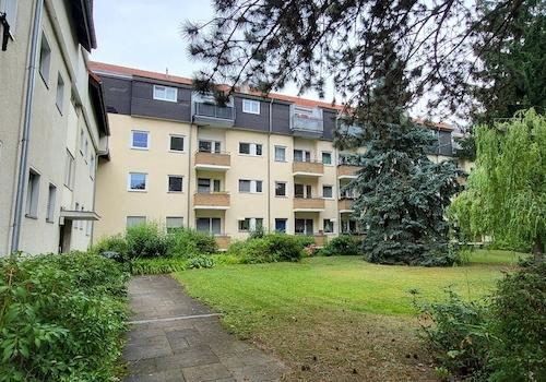 Rückansicht des Hauses