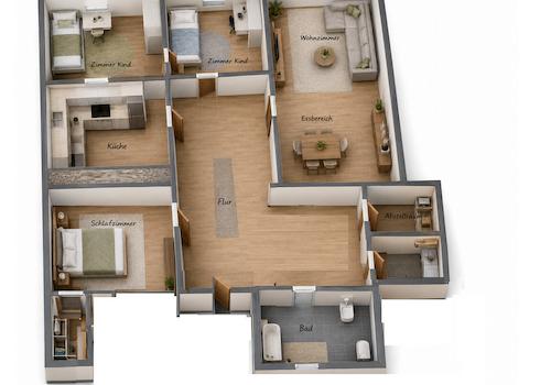 3D Grundriss