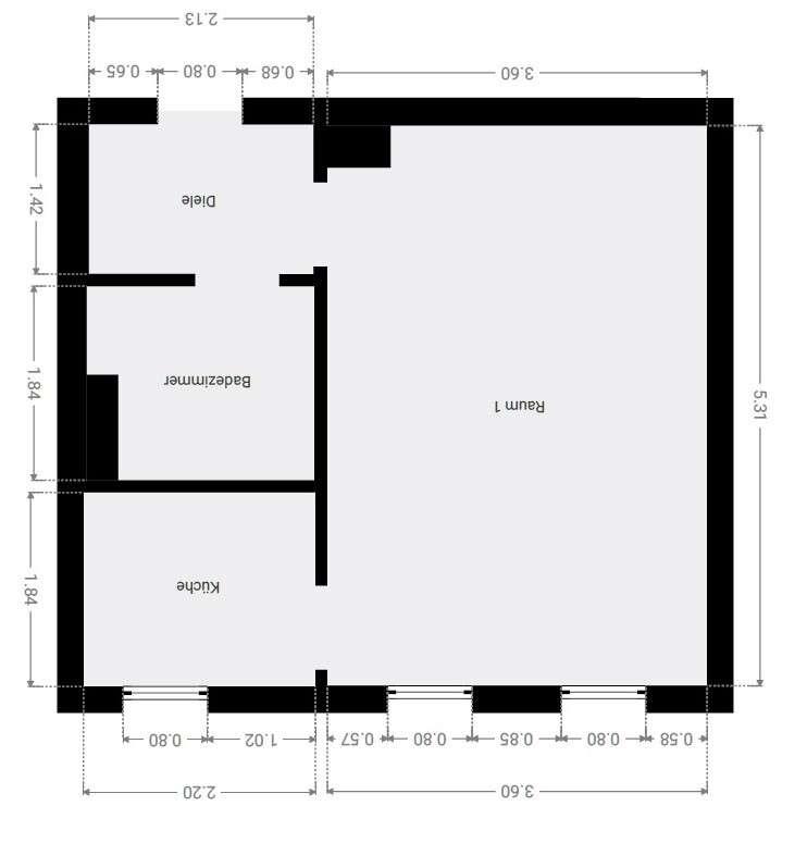 Grundriss 2.OG WE7