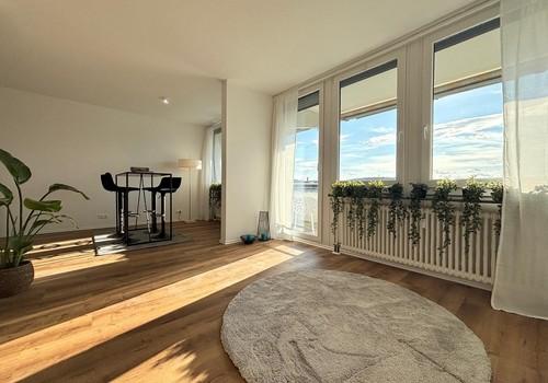 Fensterfront Wohnbereich