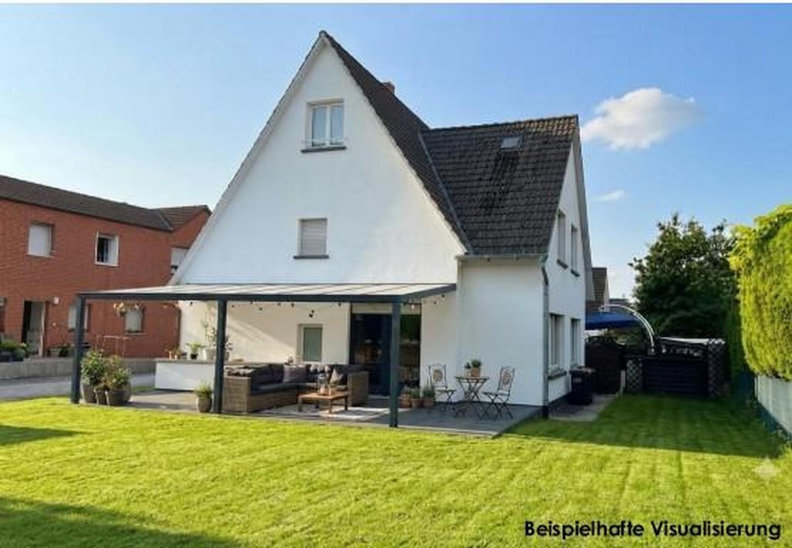 Gartenansicht - Visualisiert