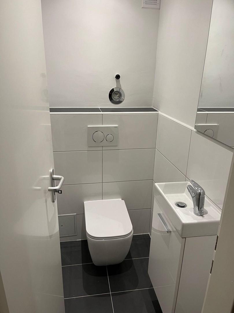 neues Gäste-WC