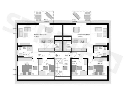 Grundriss OG