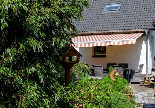 Terrasse und Garten