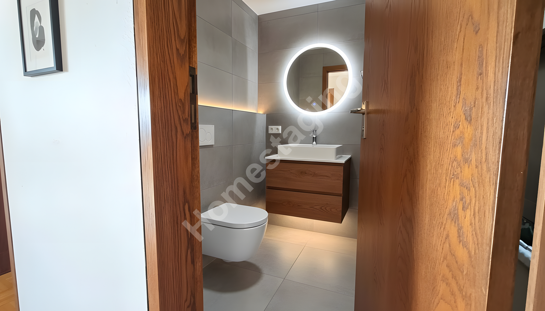 Gäste-WC Home Staging