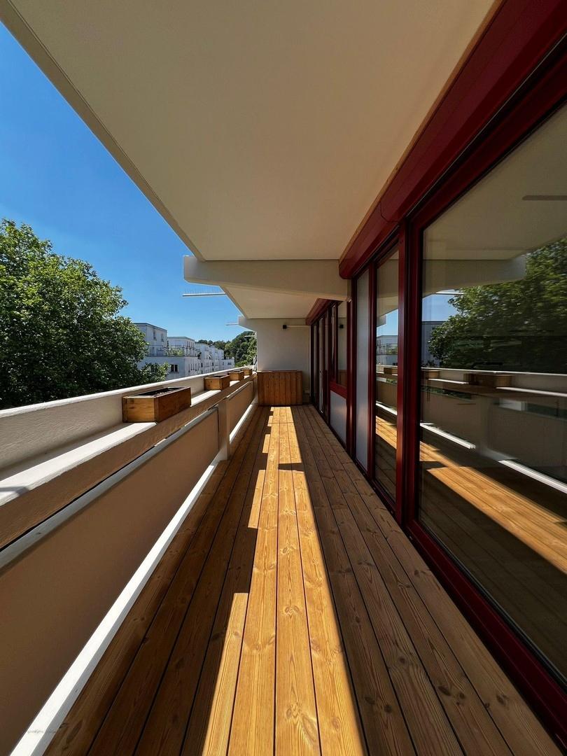 Süd-West Balkon